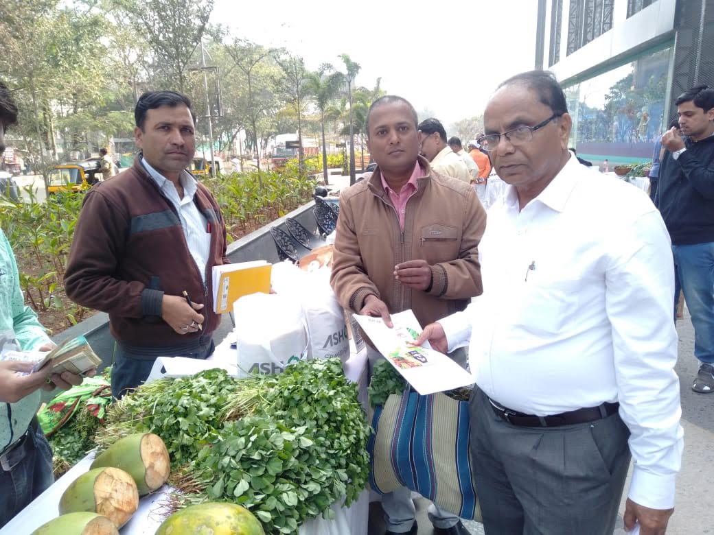 Participation in Organic Products Exhibition